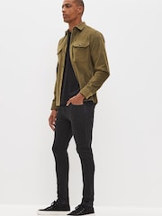 Black Super Skinny Soft Touch Stretch Jeans - Image 3 of 5