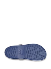 Crocs Navy Toddler Crocband Sandals - Image 4 of 7