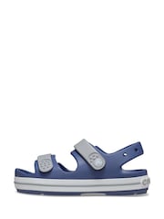 Crocs Navy Toddler Crocband Sandals - Image 5 of 7