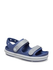 Crocs Navy Toddler Crocband Sandals - Image 6 of 7