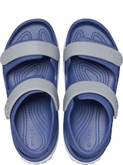 Crocs Navy Toddler Crocband Sandals - Image 7 of 7