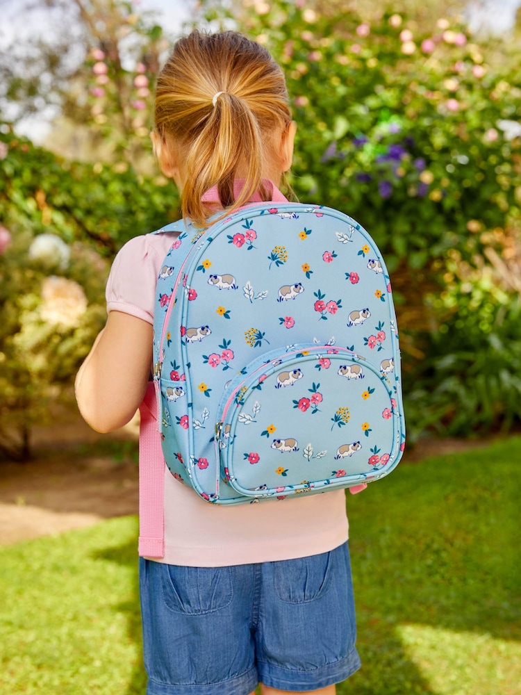 JoJo Maman Bébé Duck Egg Guinea Pig Printed Backpack - Image 1 of 3