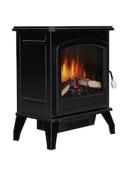 Be Modern Black Throwpoint Electric Stove Log Bed - Image 5 of 6