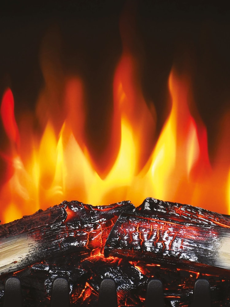 Be Modern Black Throwpoint Electric Stove Log Bed - Image 6 of 6