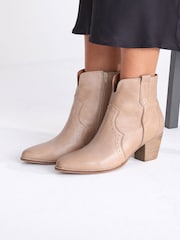 Goli - Usnjeni kavbojski/kavbojski škornji Forever Comfort® - Slika 2 iz 5