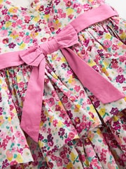 Laura Ashley Purple Ancroft Bow Detail Prom Dress - Image 10 of 10
