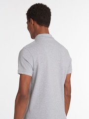 Barbour Grey 100% Cotton Sports Polo Shirt - Image 2 of 3