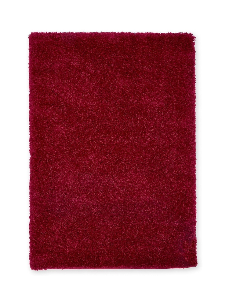Red Premium Cosy Shaggy Rug - Image 7 of 7 Red Premium Cosy Shaggy Rug - Image 7 of 7