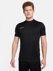 Nike Black/Grey Dri-FIT Academy Training T-Shirt - Image 1 of 5