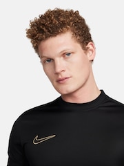 Nike Black/Grey Dri-FIT Academy Training T-Shirt - Image 4 of 5