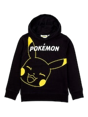 Vanilla Underground Black Boys Pokemon Pikachu 100% Cotton Hoodie - Image 1 of 5
