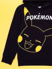 Vanilla Underground Black Boys Pokemon Pikachu 100% Cotton Hoodie - Image 2 of 5