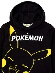 Vanilla Underground Black Boys Pokemon Pikachu 100% Cotton Hoodie - Image 4 of 5