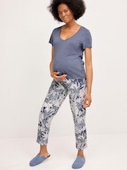 Blue Palms Maternity Cotton Pyjamas - Image 2 of 8