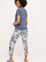 Blue Palms Maternity Cotton Pyjamas - Image 3 of 8