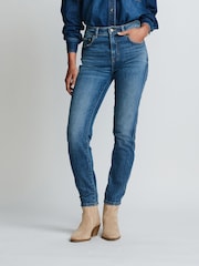 Dark Blue Mom Comfort Stretch Jeans - Image 2 of 6