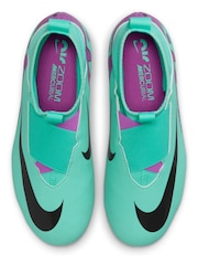 Зеленый - детские футбольные ботинки Nike Zoom Mercurial Superfly 9 Firm Ground - Image 6 of 11