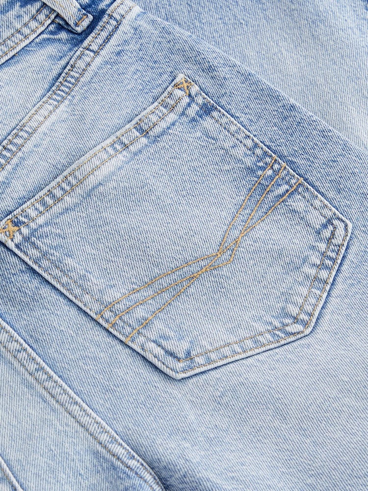 Bleach Wash Mom Comfort Stretch Jeans - Image 5 of 5
