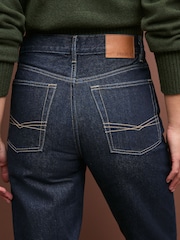 Rinse Blue 100% Cotton Column Mom Jeans - Image 5 of 5