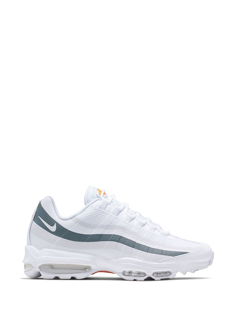 Nike White Air Max 95 Ultra Trainers - Image 1 of 8