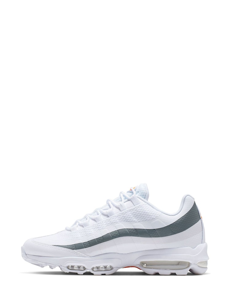 Nike White Air Max 95 Ultra Trainers - Image 5 of 8