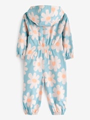 Pale Blue Waterproof Printed Puddlesuit (3mths-7yrs) - Image 6 of 8