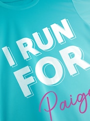 Stitch Style Personalized 'I Run For' Short Sleeve T-Shirt - Image 2 of 4