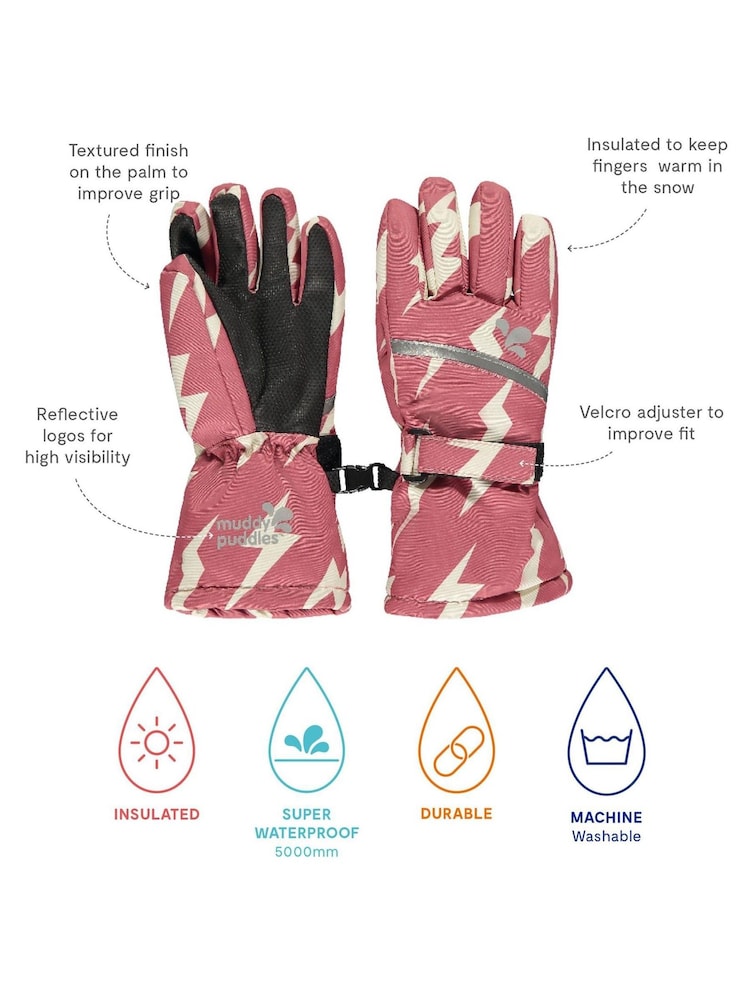 Muddy Puddles Waterproof Arctic Ski Gloves - Image 2 of 2