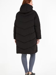 Calvin Klein Modern Padded Black Coat - Image 2 of 6