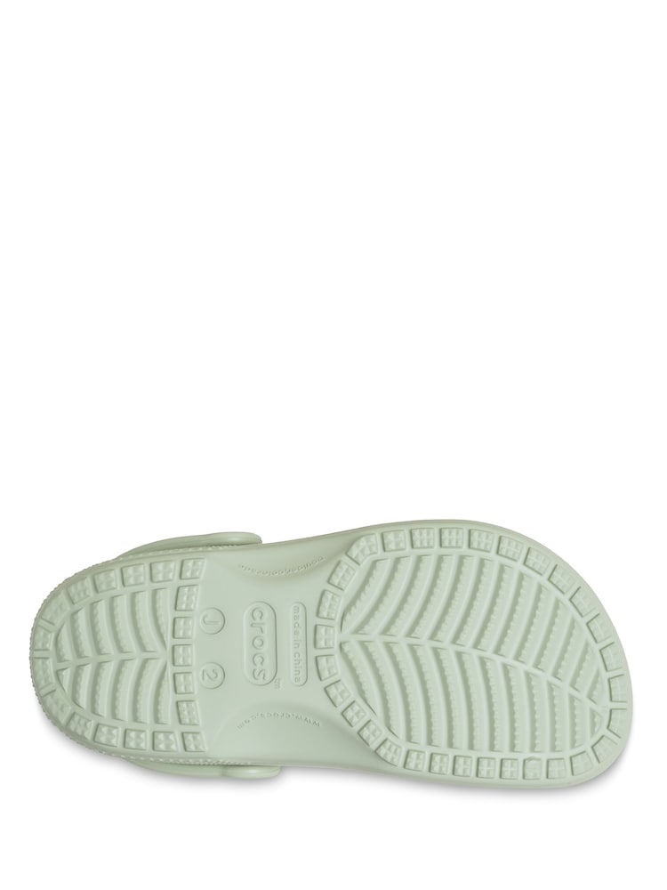 Crocs Green Classic Kids Unisex Clogs - Image 7 of 7
