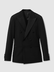 Veste de smoking ajustée à double boutonnage Reiss Poker Db - Image 2 de 7