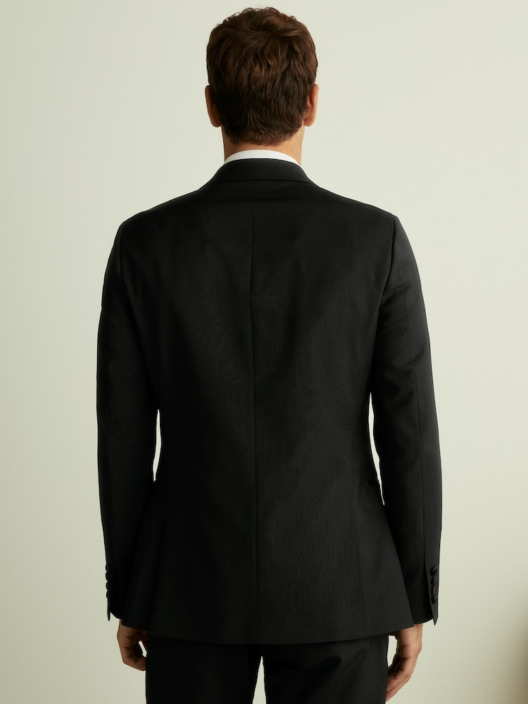 Veste de smoking ajustée à double boutonnage Reiss Poker Db - Image 5 of 7