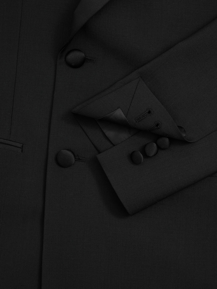 Veste de smoking ajustée à double boutonnage Reiss Poker Db - Image 7 of 7
