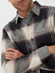 FatFace Black Selby Check Shirt - Image 3 of 4