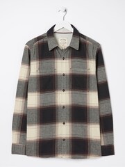 FatFace Black Selby Check Shirt - Image 4 of 4