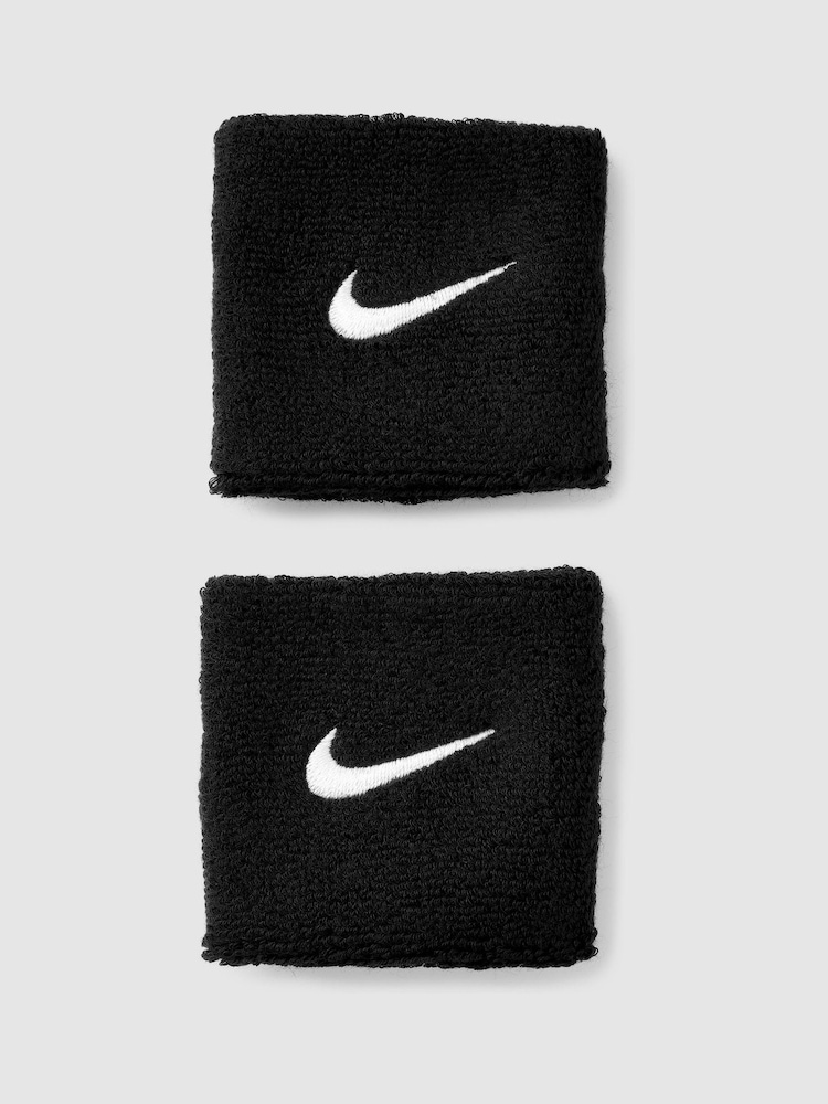 Nike Black Swoosh Wristband - Image 2 of 3