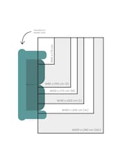 Grey Graphite Abstract Flat Weave Rug - Image 10 of 10