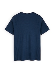 Personalised 'Running club' Navy Short Sleeve T-Shirt By Stitch Style. - Image 3 of 4