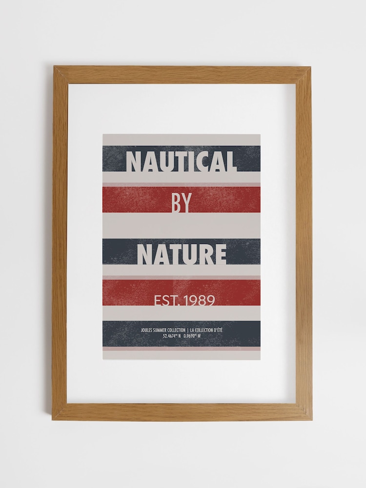 Joules Heritage Harbour Wood Mounted Framed Print Wall Art - Bild 2 von 4 Joules Heritage Harbour Wood Mounted Framed Print Wall Art - Bild 2 von 4