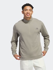 adidas Golf Elevated Quarter Zip Sweatshirt - Image 1 of 7
