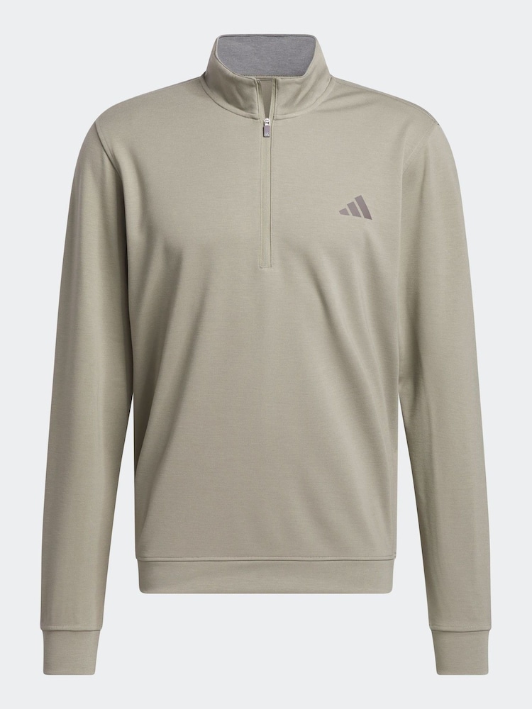 adidas Golf Elevated Quarter Zip Sweatshirt - Image 7 of 7