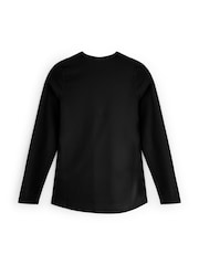 Personalised Womens 'City' Marathon Black Long Sleeve T-Shirt By Stitchstyle. - Image 2 of 4