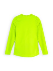 Personalised 'City' Marathon Electric Yellow Long Sleeve T-Shirt By StitchStyle. - Image 3 of 4