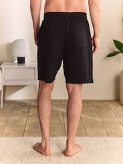 Black 100% Cotton Lightweight Shorts - Image 3 of 7