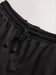 Black 100% Cotton Lightweight Shorts - Image 6 of 7