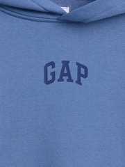 Azul - Sudadera con capucha relajada VintageSoft con logo de Gap (4-13 años) - Imagen 4 de 4