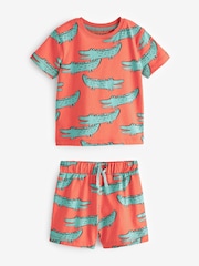 Bright Animal Short Sleeve 3 Pack Pyjama Set (9mths-12yrs) - Image 6 of 7