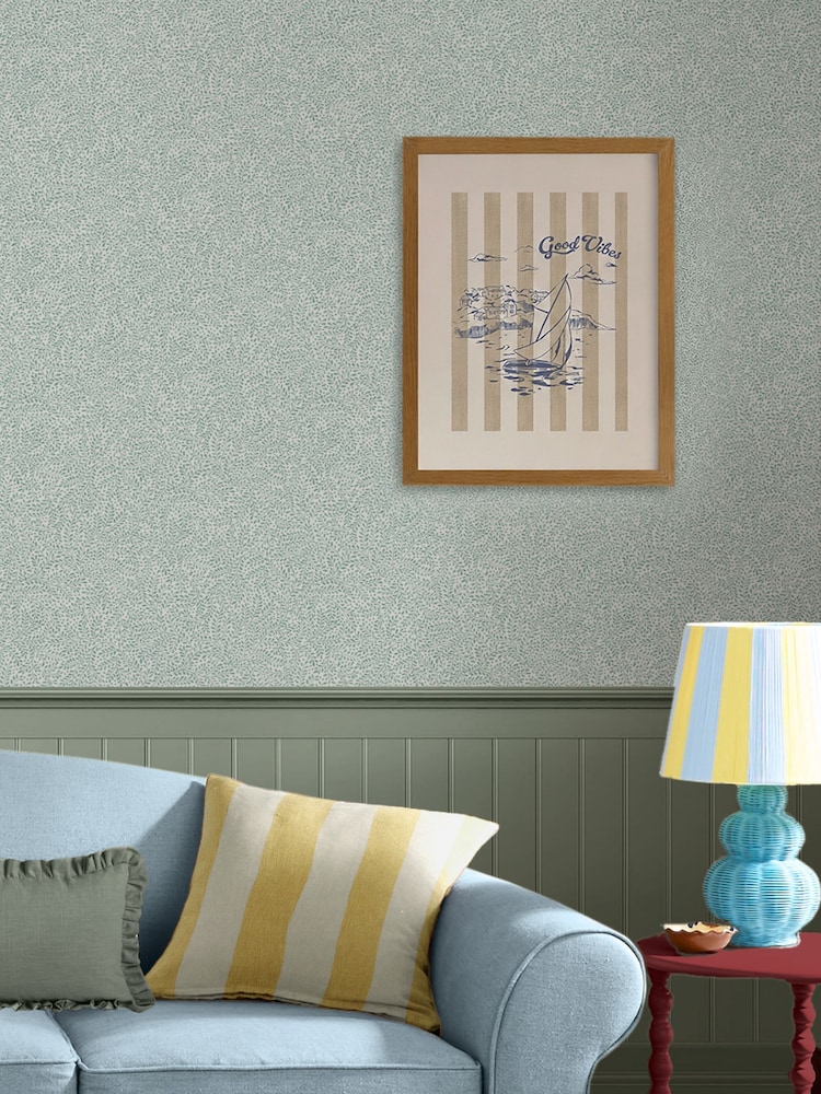 Joules Brown Good Vibes Point of View Print Wall 59 x 84cm Art - Image 2 of 2 Joules Brown Good Vibes Point of View Print Wall 59 x 84cm Art - Image 2 of 2