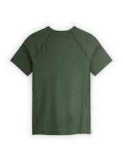 Personalised 'Running club' Green Short Sleeve T-Shirt By Stitch Style. - Image 3 of 4