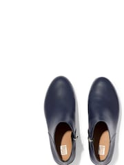 FitFlop Blue Sumi Leather Ankle Boots - Image 3 of 4